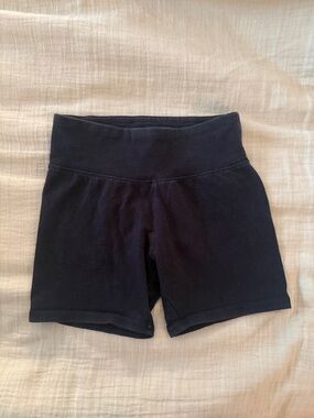 abercrombie kids Black Stretch Bike Shorts